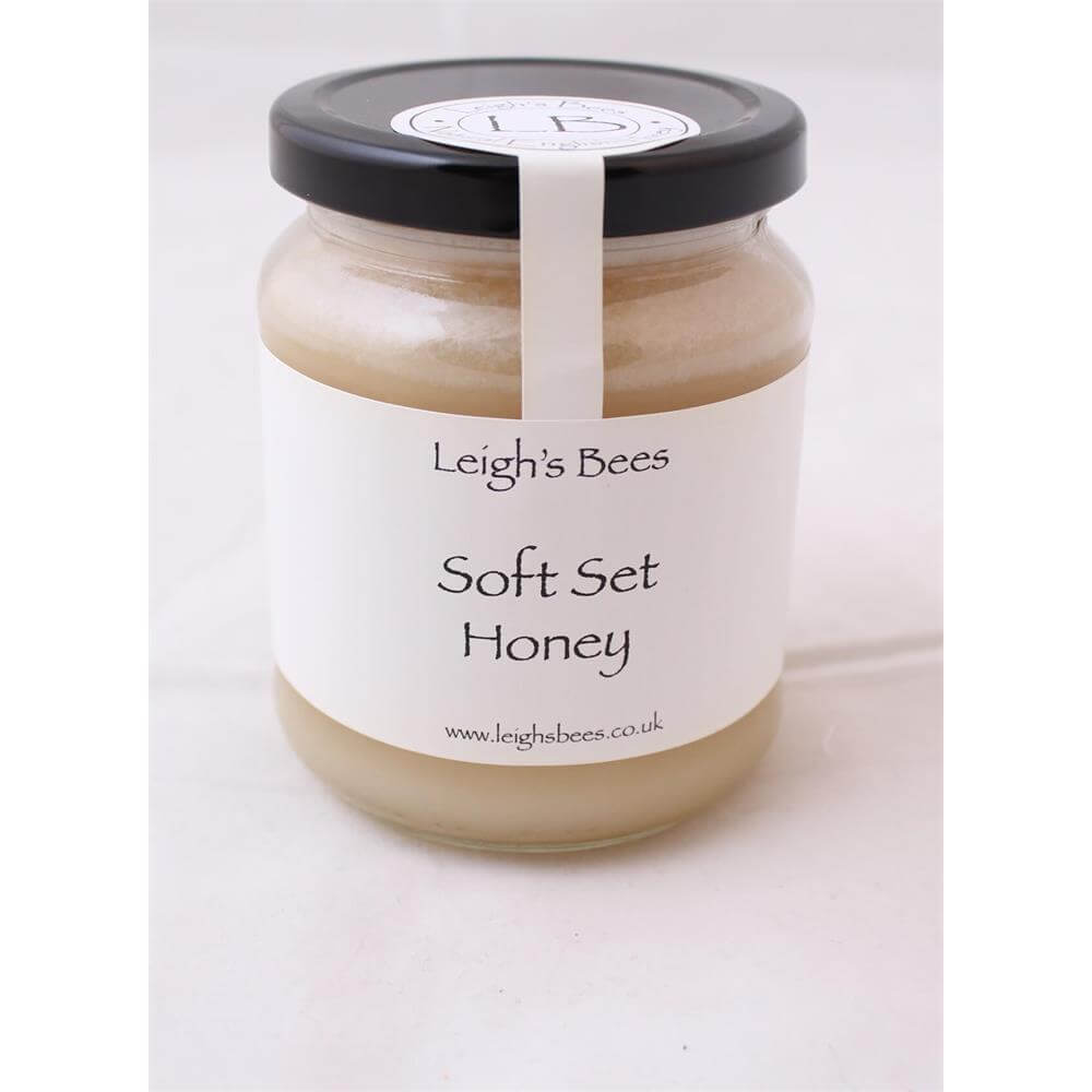 Leigh's Bees Soft Set Honey 454g